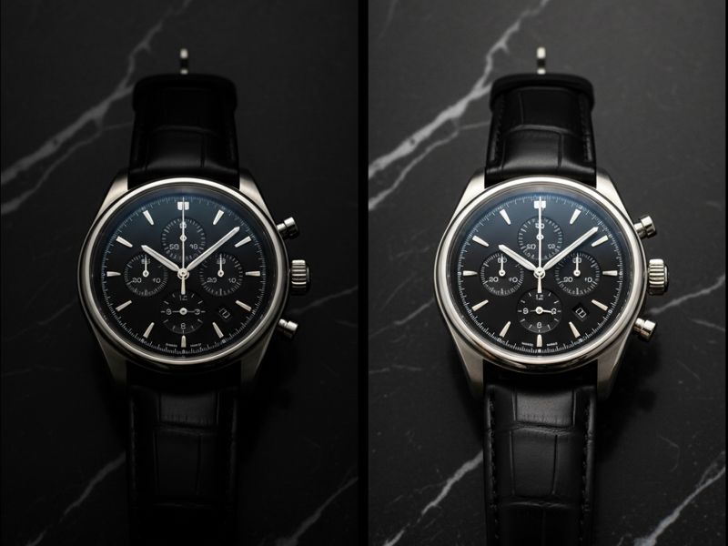 Retouche produit de luxe